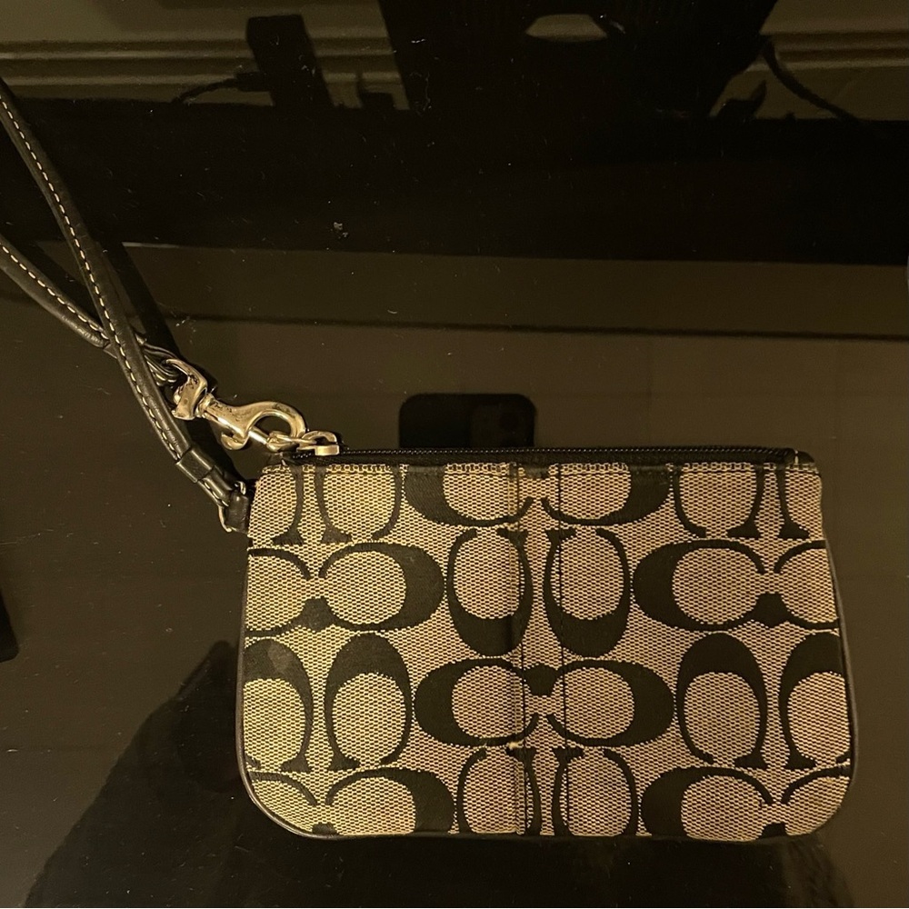 Coach wristlet